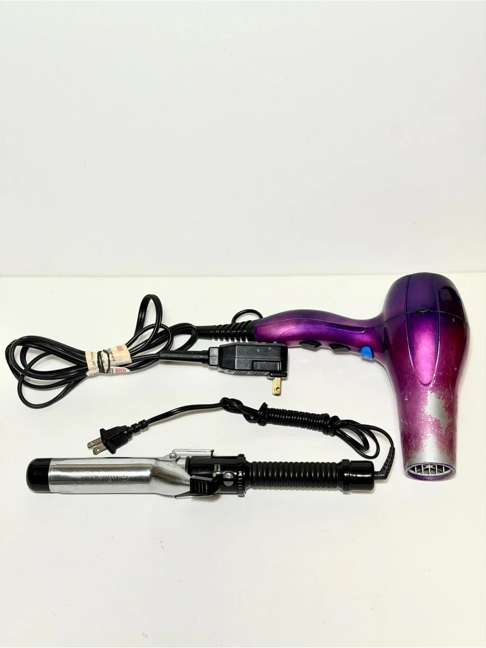 Conair Hair Styling Bundle - InfinitiPRO Hair Dryer & Instant Heat Curling Iron